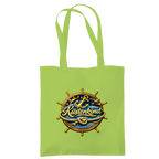 Baumwolltasche  Küstenkind #600 blau-gold