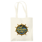 Baumwolltasche  Küstenkind #600 blau-gold