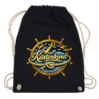 Kordelrucksack Küstenkind #600 blau-gold