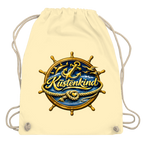 Kordelrucksack Küstenkind #600 blau-gold