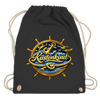 Kordelrucksack Küstenkind #600 blau-gold