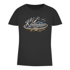 T-Shirt Damen Küstenkind #600 blau-silber