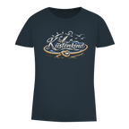 T-Shirt Damen Küstenkind #600 blau-silber