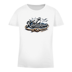 T-Shirt Damen Küstenkind #600 blau-silber