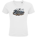 T-Shirt Kinder Küstenkind #600 blau-silber