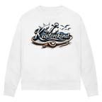 Sweatshirt Damen Küstenkind #600 blau-silber
