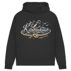 Hoodie Damen Küstenkind #600 blau-silber