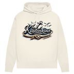 Hoodie Damen Küstenkind #600 blau-silber