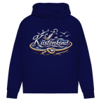 Hoodie Damen Küstenkind #600 blau-silber
