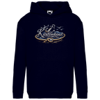 Hoodie Kinder Küstenkind #600 blau-silber