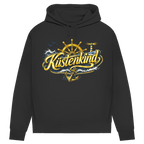 Hoodie Damen  Küstenkind #601 blau-gold