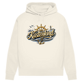 Hoodie Damen  Küstenkind #601 blau-gold