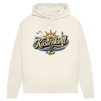 Hoodie Damen  Küstenkind #601 blau-gold