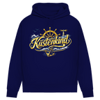 Hoodie Damen  Küstenkind #601 blau-gold