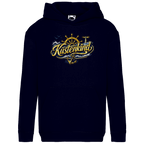 Hoodie Kinder Küstenkind #601 blau-gold