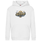 Hoodie Kinder Küstenkind #601 blau-gold