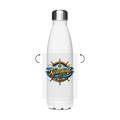 Edelstahl-Thermoflasche  Küstenkind #601 blau-gold