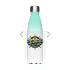 Edelstahl-Thermoflasche  Küstenkind #601 blau-gold