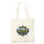 Baumwolltasche  Küstenkind #601 blau-gold