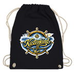 Kordelrucksack  Küstenkind #601 blau-gold
