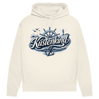 Hoodie Damen  Küstenkind #601 blau-silber