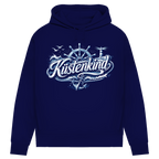 Hoodie Damen  Küstenkind #601 blau-silber