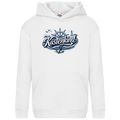 Hoodie Kinder  Küstenkind #601 blau-silber
