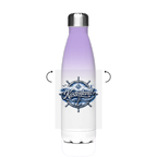 Edelstahl-Thermoflasche Küstenkind #601 blau-silber