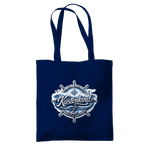 Baumwolltasche  Küstenkind #601 blau-silber