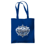 Baumwolltasche  Küstenkind #601 blau-silber