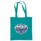 Baumwolltasche  Küstenkind #601 blau-silber