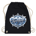 Kordelrucksack  Küstenkind #601 blau-silber