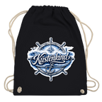 Kordelrucksack  Küstenkind #601 blau-silber