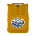 Rucksack mit Seitentasche  Küstenkind #601 blau-silber  Gr. S