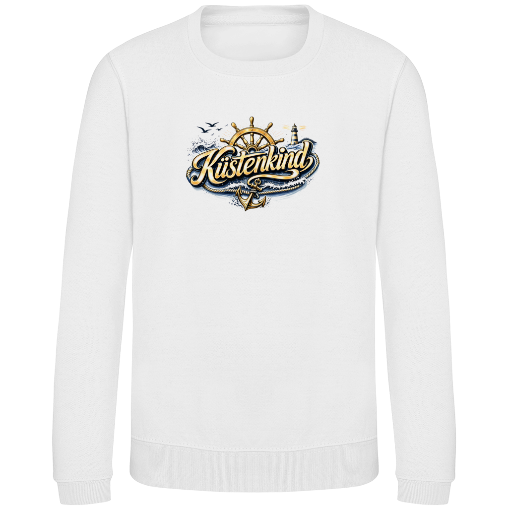 Sweatshirt Kinder Küstenkind #601 blau-gold