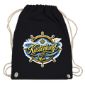 Kordelrucksack Küstenkind #601 blau-gold