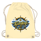 Kordelrucksack Küstenkind #601 blau-gold