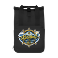 Rucksack mit Seitentasche  Küstenkind #601 blau-gold  Gr. L