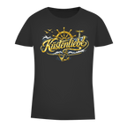 T-Shirt Damen Küstenliebe #602 blau-gold