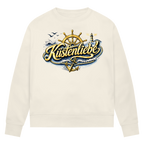 Sweatshirt Damen  Küstenliebe #602 blau-gold