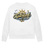 Sweatshirt Damen  Küstenliebe #602 blau-gold