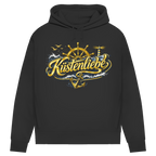 Hoodie Damen Küstenliebe #602 blau-gold