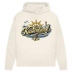 Hoodie Damen Küstenliebe #602 blau-gold