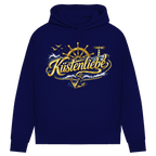 Hoodie Damen Küstenliebe #602 blau-gold