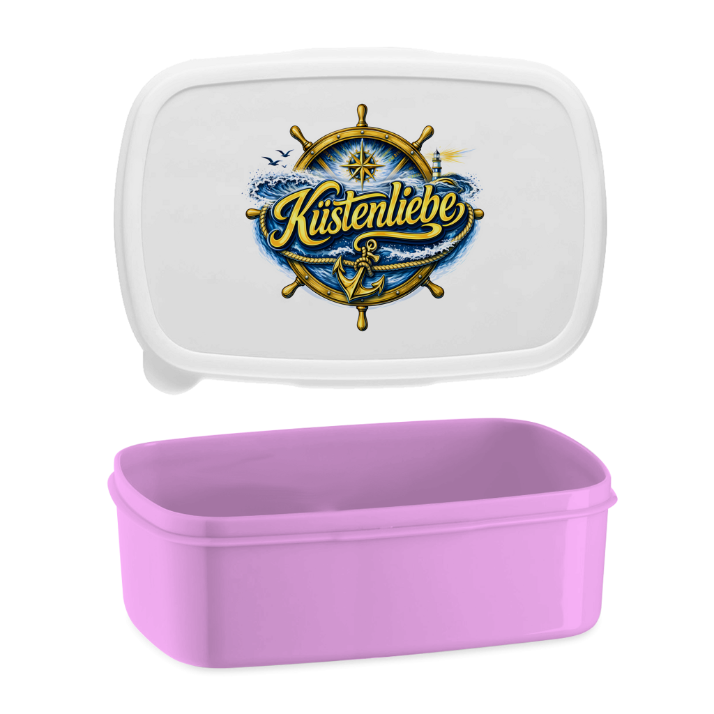 Lunchbox Küstenkind   Küstenliebe #602 blau-gold