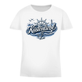 T-Shirt Damen Küstenliebe #602 blau-silber