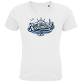 T-Shirt Kinder Küstenliebe #602 blau-silber