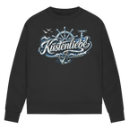 Sweatshirt Damen Küstenliebe #602 blau-silber