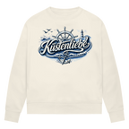 Sweatshirt Damen Küstenliebe #602 blau-silber