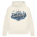 Hoodie Damen Küstenliebe #602 blau-silber